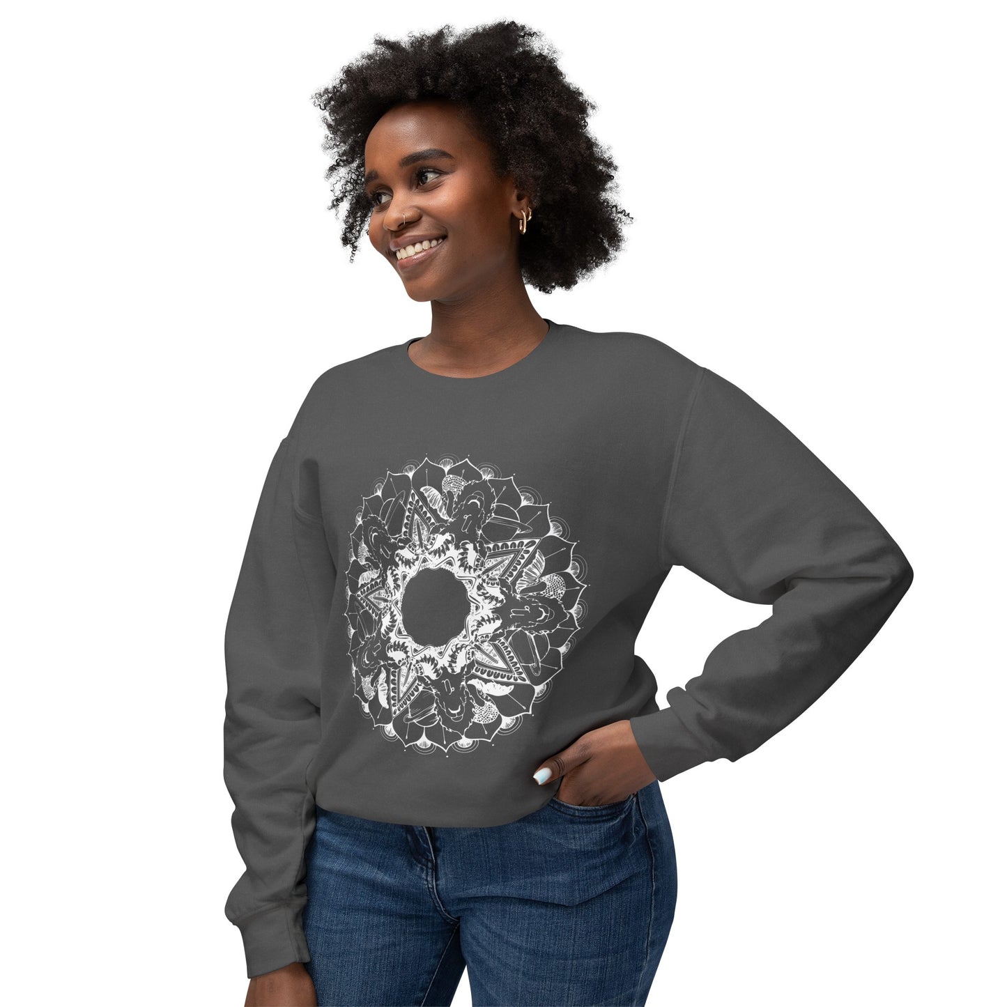 Capricorn Unisex Lightweight Crewneck Sweatshirt