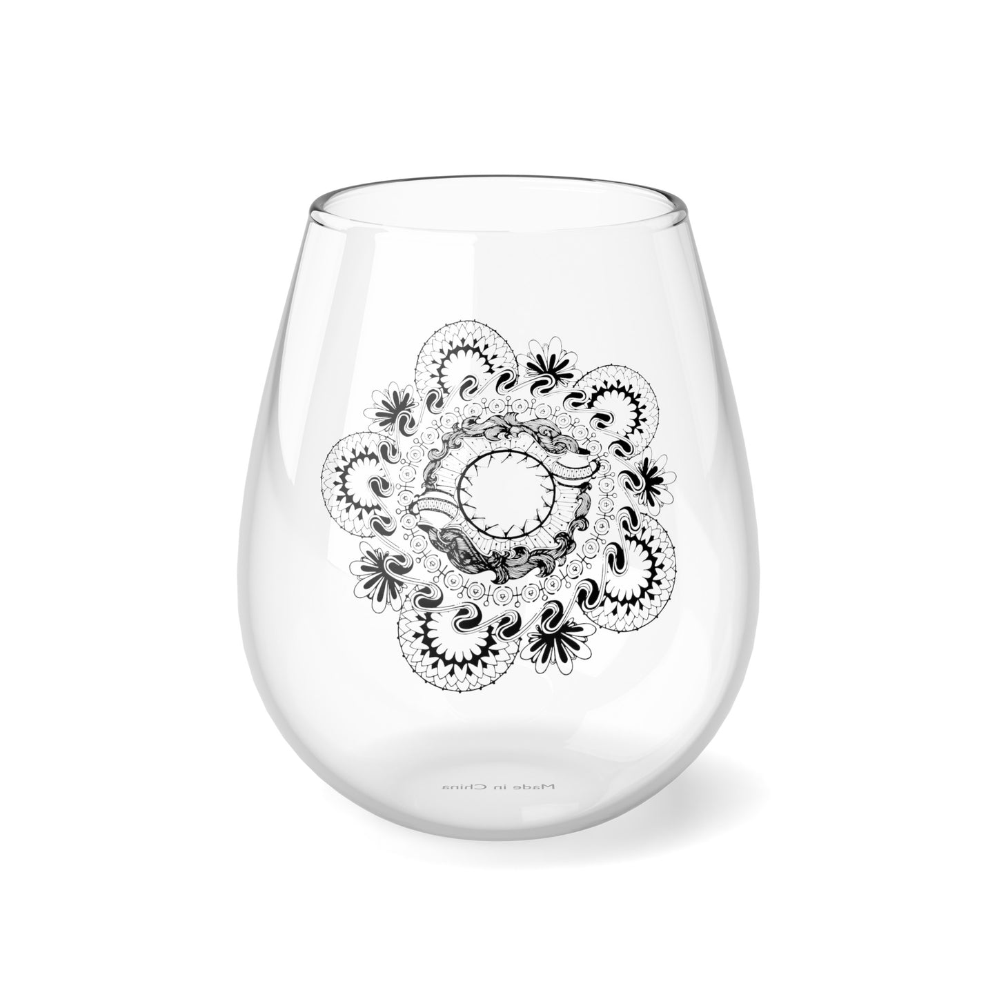 Aquarius Stemless Wine Glass, 11.75oz