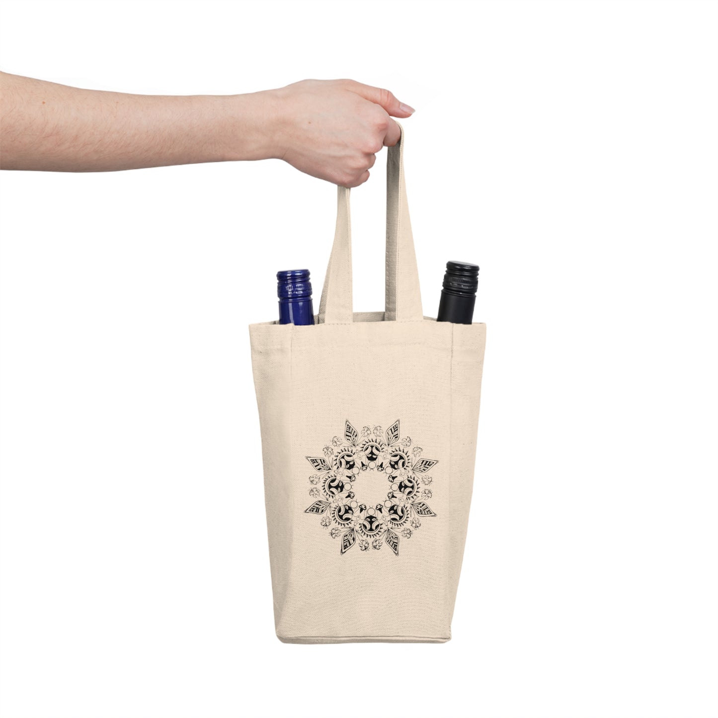 Taurus Double Wine Tote Bag