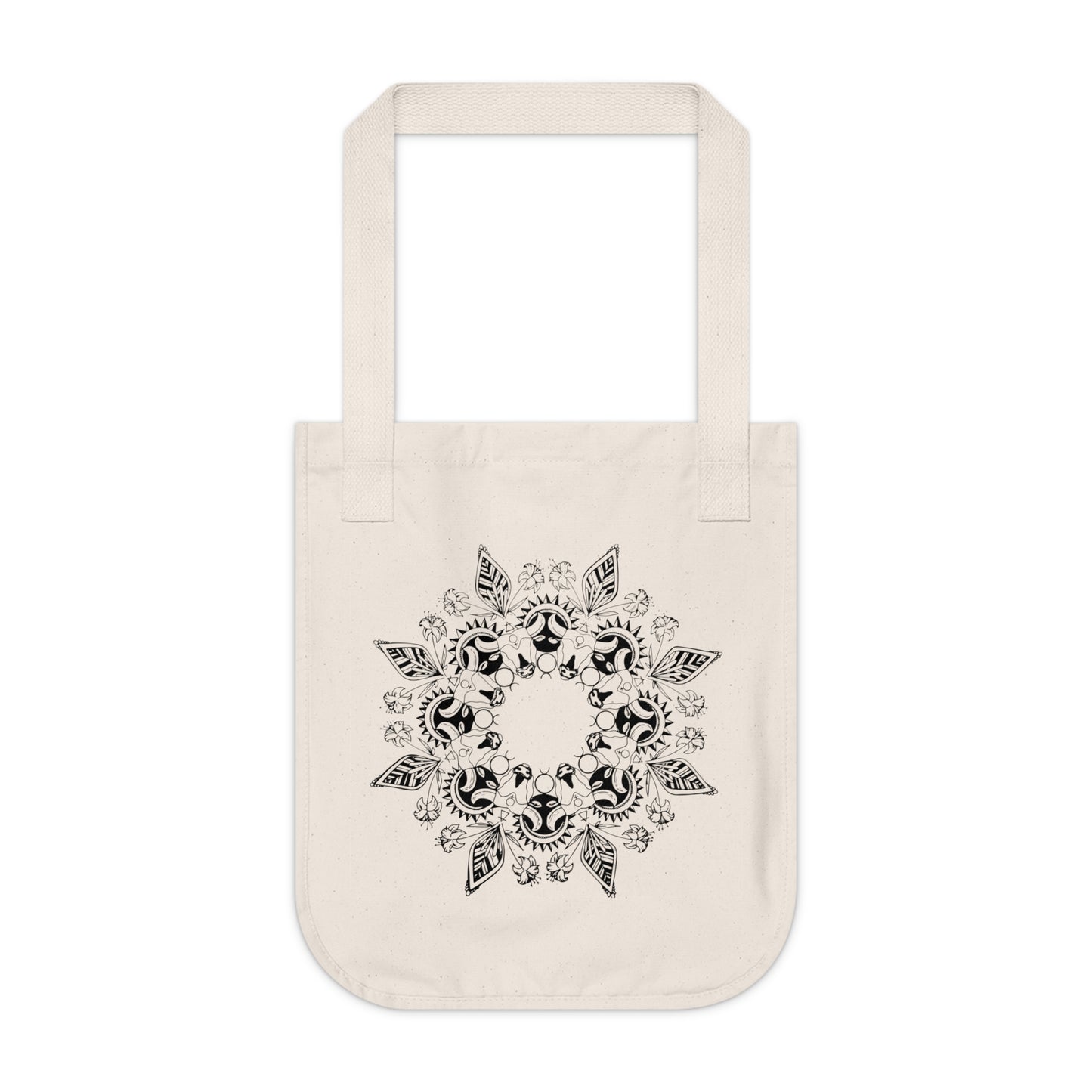 Taurus Organic Canvas Tote Bag