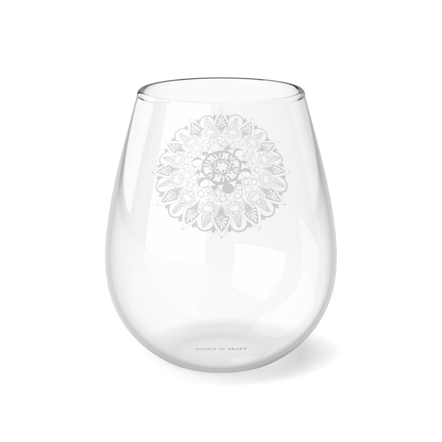 Cancer Stemless Wine Glass, 11.75oz