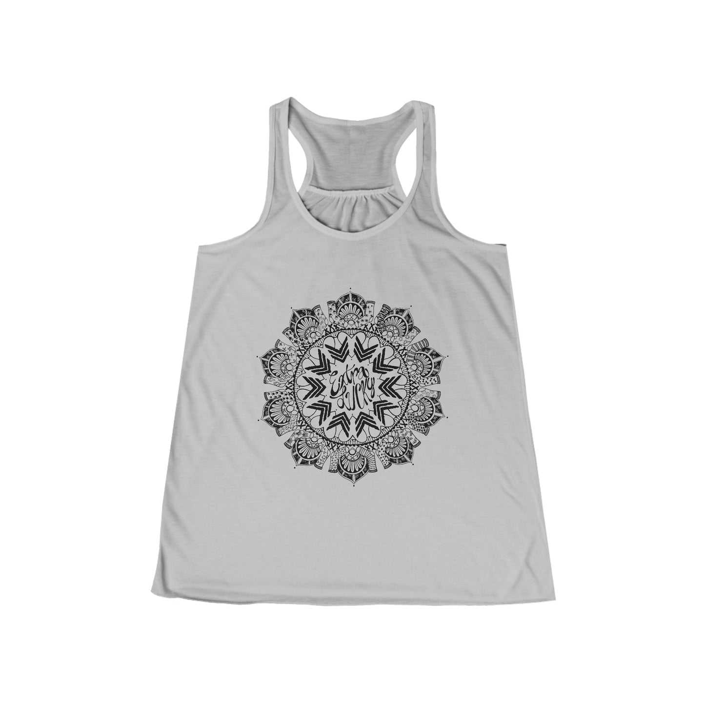 Extra Lucky Women's Flowy Racerback Tank