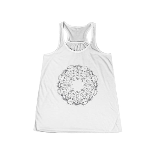 Leo Women's Flowy Racerback Tank