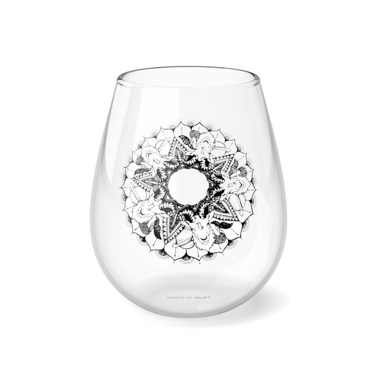 Capricorn Stemless Wine Glass, 11.75oz