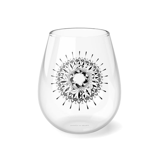 Pisces Stemless Wine Glass, 11.75oz