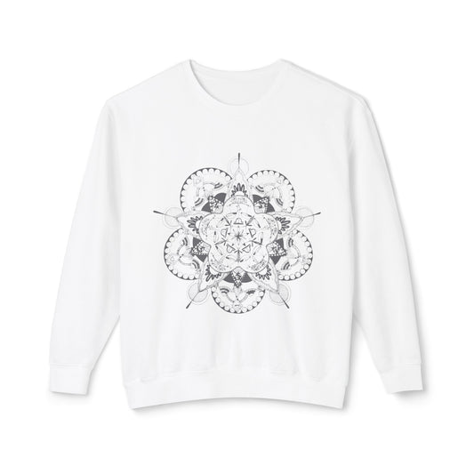 Libra Unisex Lightweight Crewneck Sweatshirt