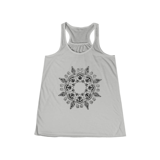 Taurus Women's Flowy Racerback Tank