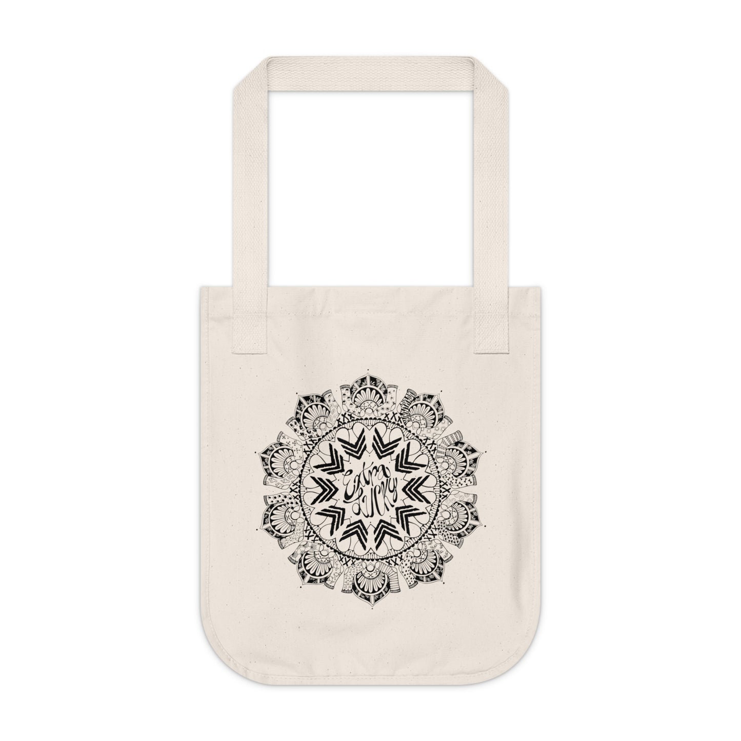 Extra Lucky Organic Canvas Tote Bag