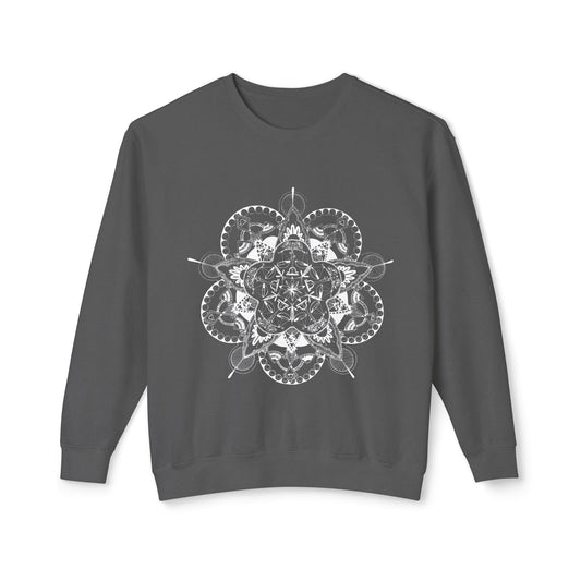 Libra Unisex Lightweight Crewneck Sweatshirt