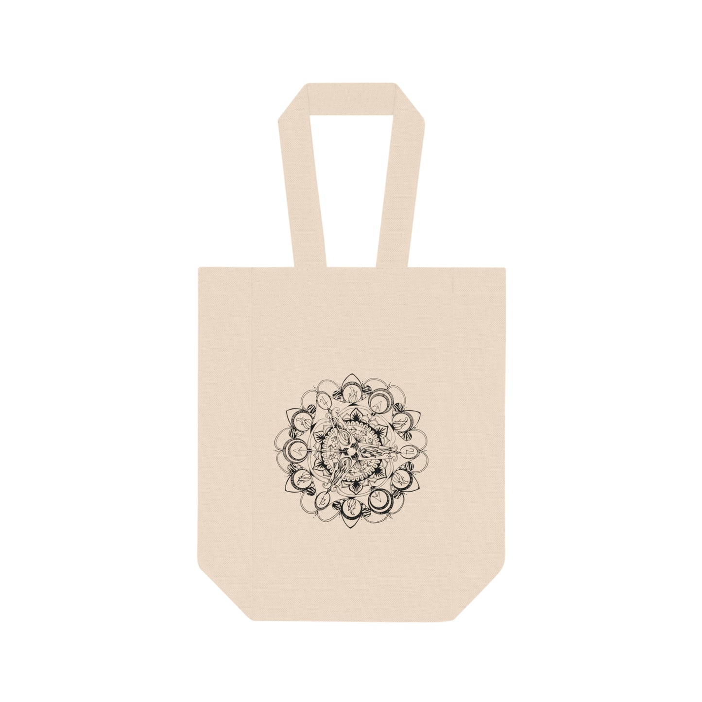 Sagittarius Double Wine Tote Bag