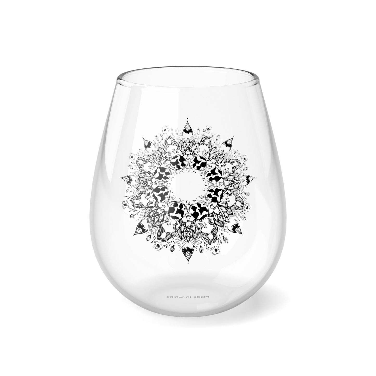 Virgo Stemless Wine Glass, 11.75oz