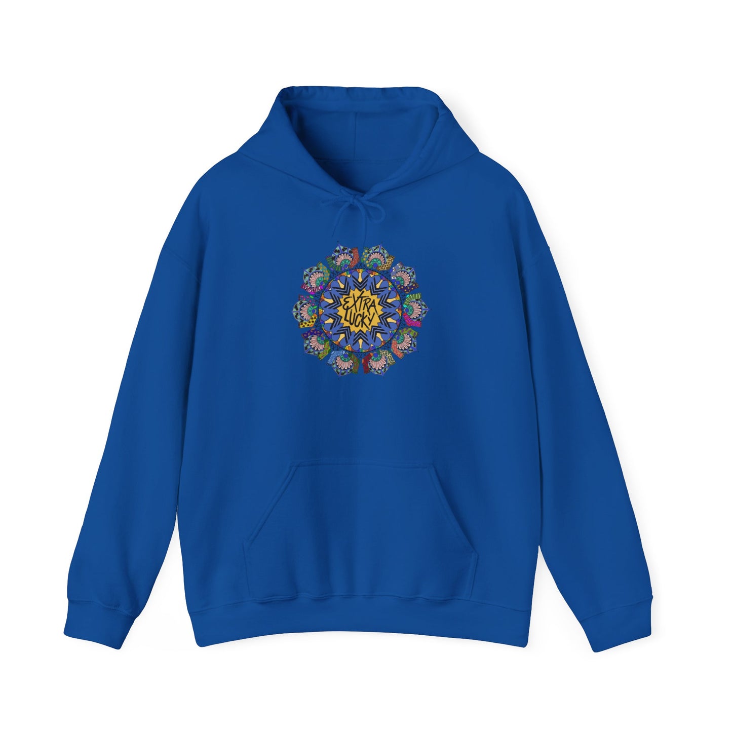 Extra Lucky Unisex Heavy Blend™ Hooded Sweatshirt