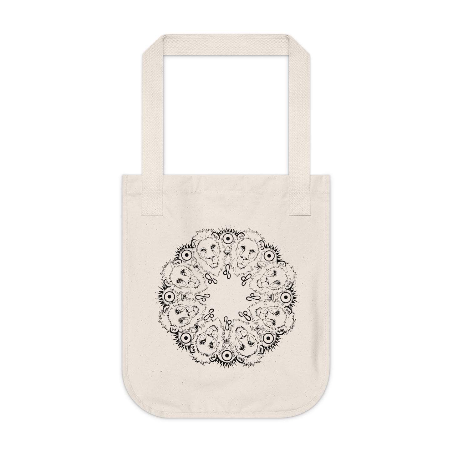 Leo Organic Canvas Tote Bag