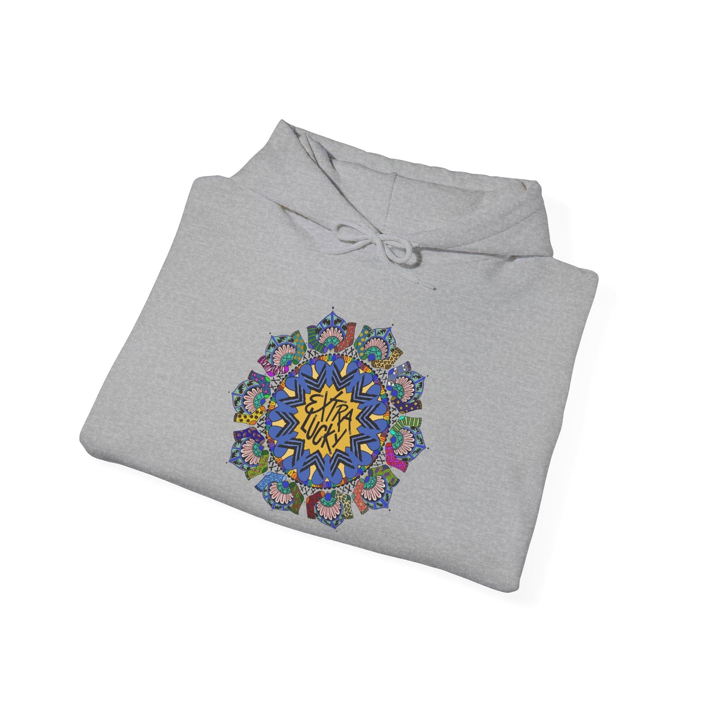 Extra Lucky Unisex Heavy Blend™ Hooded Sweatshirt