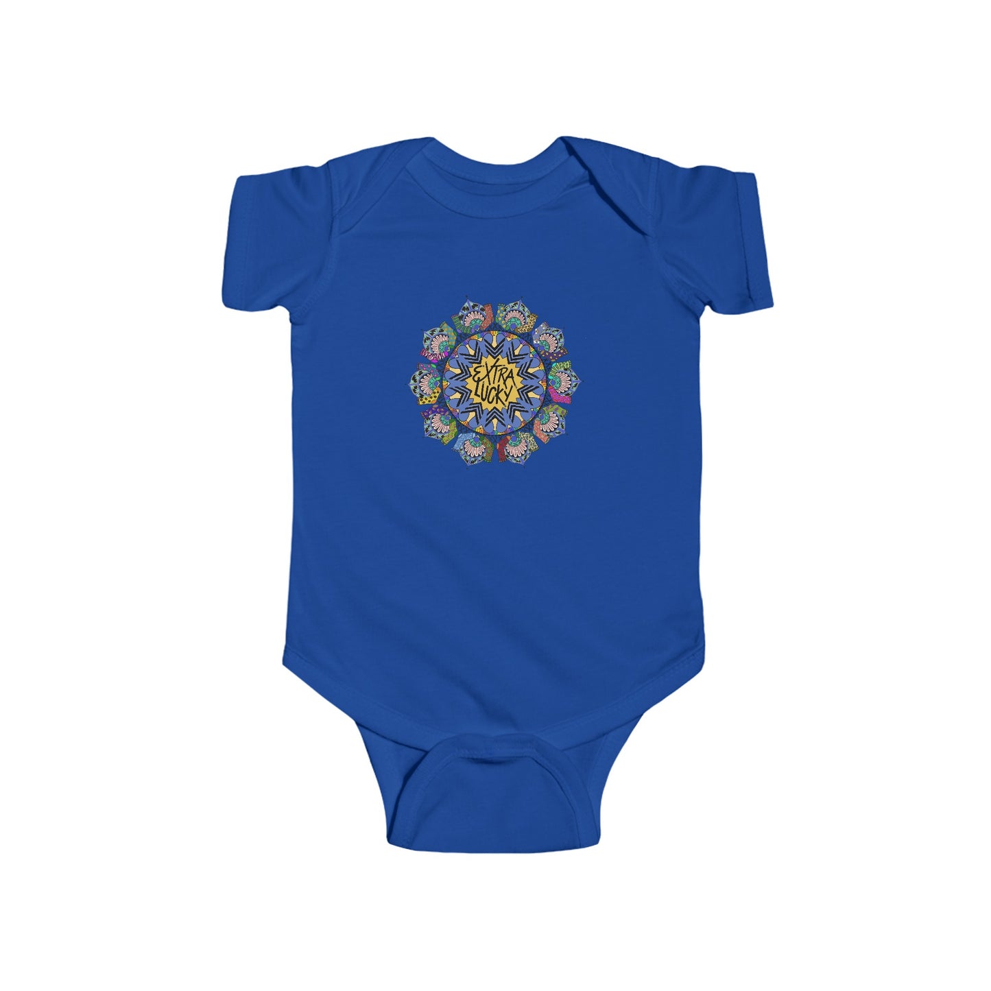 Extra Lucky Infant Fine Jersey Bodysuit