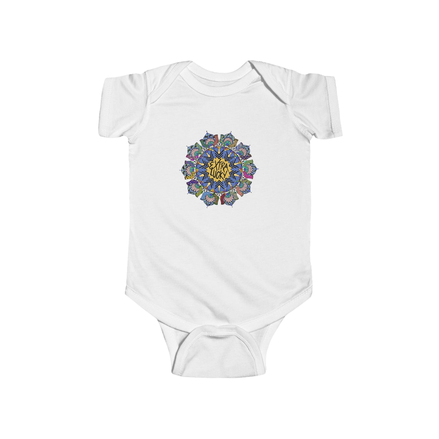 Extra Lucky Infant Fine Jersey Bodysuit