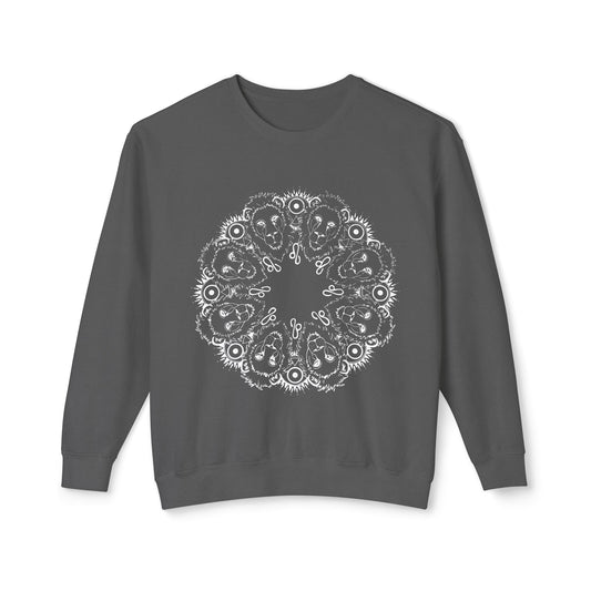 Leo Unisex Lightweight Crewneck Sweatshirt