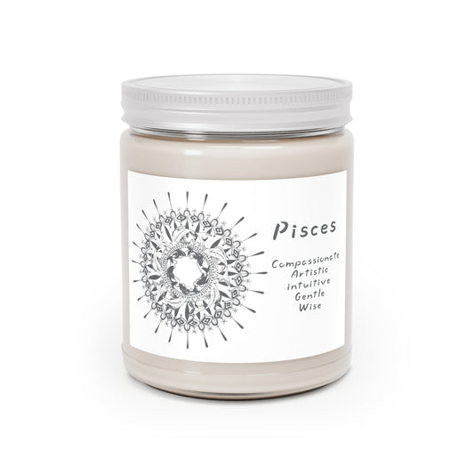 Pisces Scented Candles, 9oz