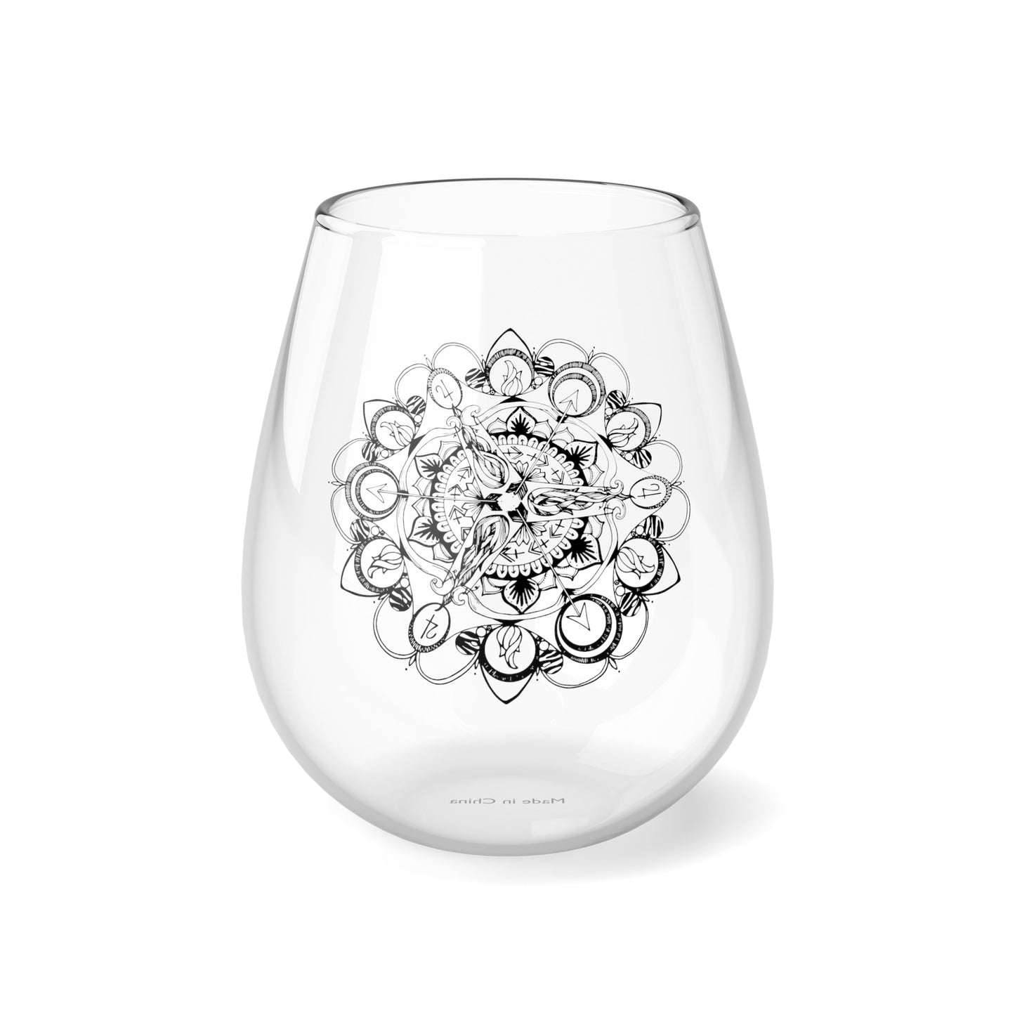 Sagittarius Stemless Wine Glass, 11.75oz