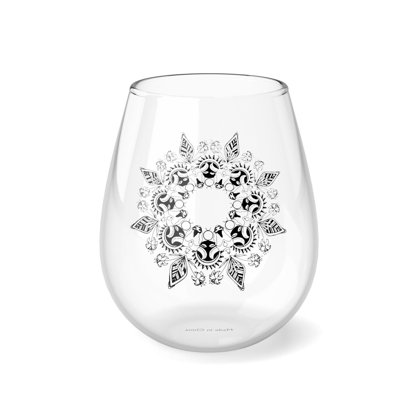 Taurus Stemless Wine Glass, 11.75oz