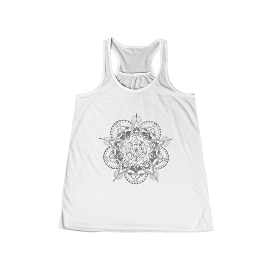 Libra Women's Flowy Racerback Tank